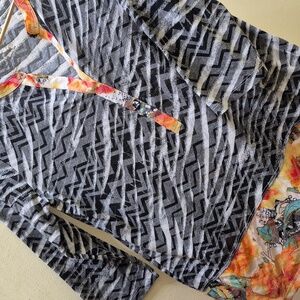 0nique Casuals M Black Multi